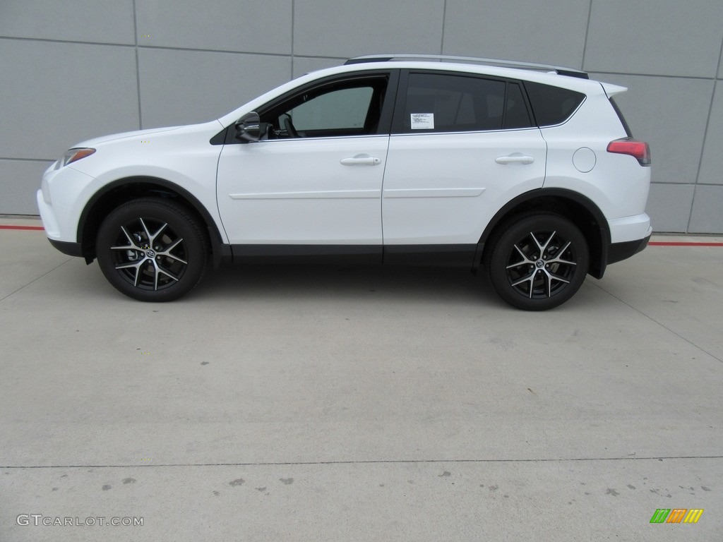 Super White 2017 Toyota RAV4 SE Exterior Photo #117854965