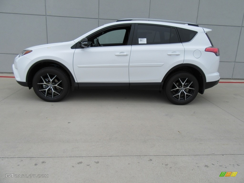 Super White 2017 Toyota RAV4 SE Exterior Photo #117854965