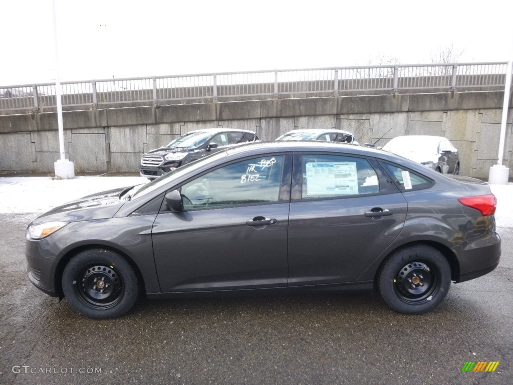 Magnetic 2017 Ford Focus S Sedan Exterior Photo #117855316
