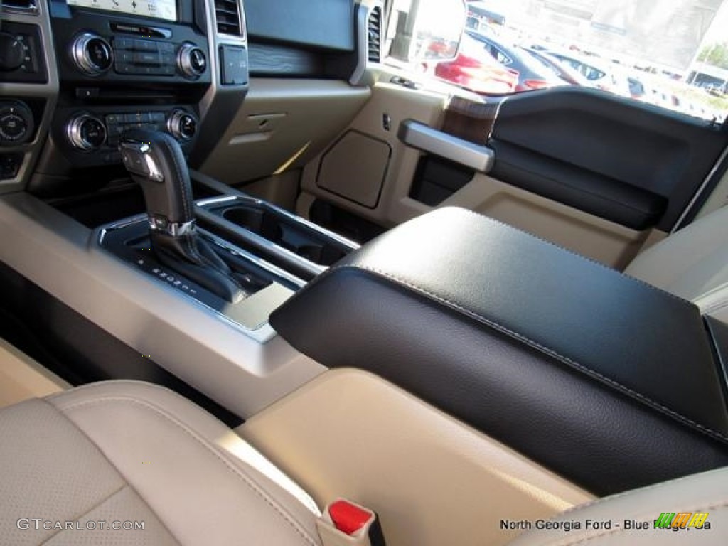 2017 F150 Lariat SuperCrew 4X4 - Oxford White / Light Camel photo #29