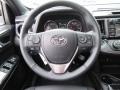 Black 2017 Toyota RAV4 SE Steering Wheel