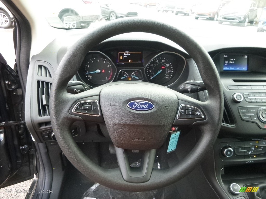 2017 Ford Focus S Sedan Steering Wheel Photos