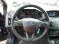 Charcoal Black Steering Wheel Photo for 2017 Ford Focus #117855556