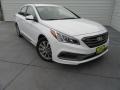 2017 Quartz White Pearl Hyundai Sonata Sport  photo #2