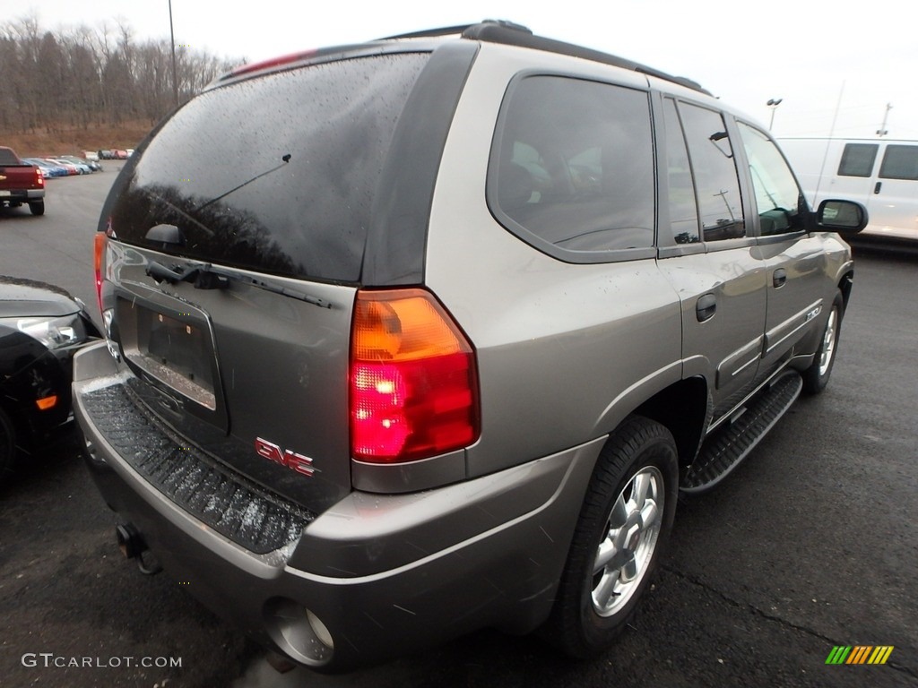 2005 Envoy SLE 4x4 - Steel Grey Metallic / Light Gray photo #4