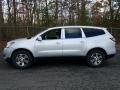 2017 Silver Ice Metallic Chevrolet Traverse LT AWD  photo #3