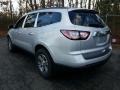 2017 Silver Ice Metallic Chevrolet Traverse LT AWD  photo #4
