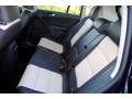 2016 Volkswagen Tiguan Beige/Black Interior Rear Seat Photo