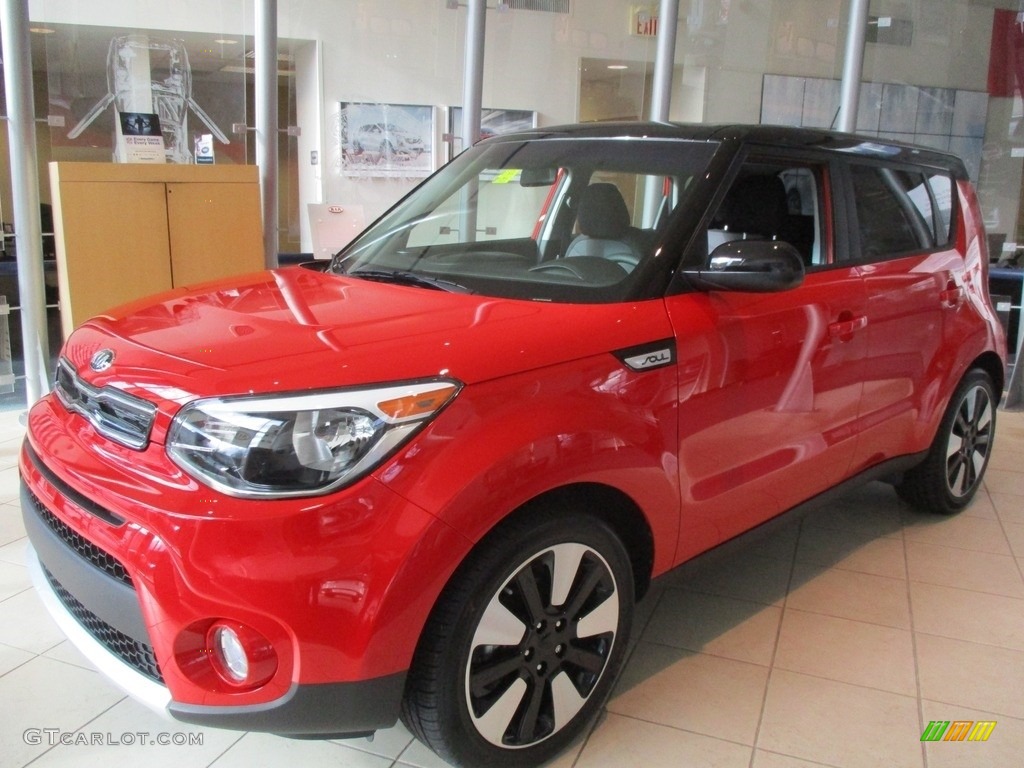 Inferno Red 2017 Kia Soul + Exterior Photo #117860503