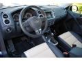 Beige/Black 2016 Volkswagen Tiguan S Interior Color