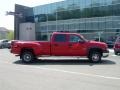 2005 Victory Red Chevrolet Silverado 3500 LT Crew Cab 4x4 Dually  photo #6