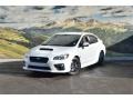 2015 Crystal White Pearl Subaru WRX STI  photo #5