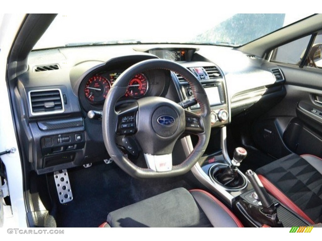2015 Subaru WRX STI Carbon Black Dashboard Photo #117860686
