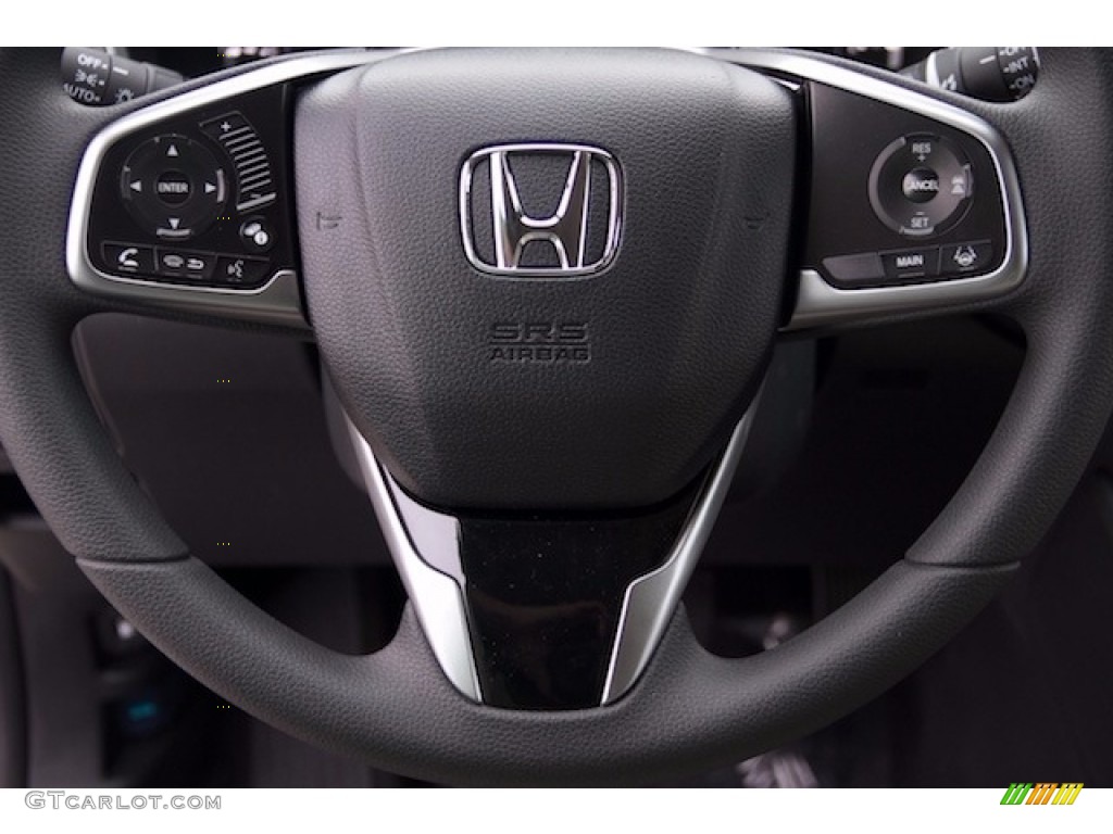 2017 Honda CR-V EX Ivory Steering Wheel Photo #117862536