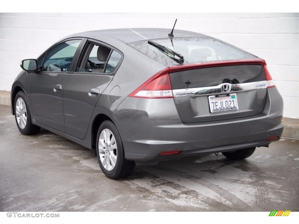 2013 Insight EX Hybrid - Polished Metal Metallic / Black photo #2