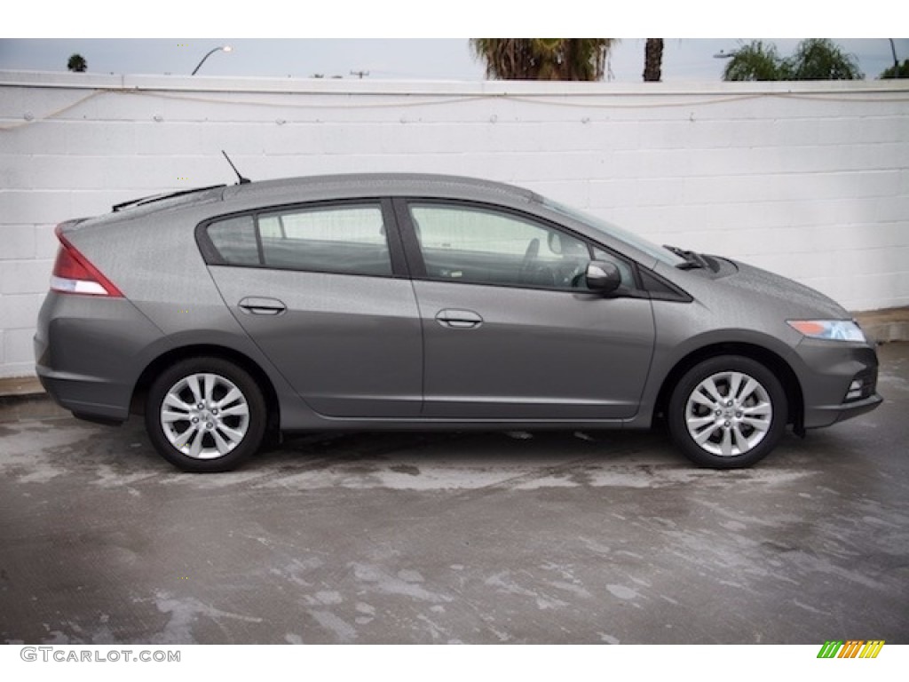 2013 Insight EX Hybrid - Polished Metal Metallic / Black photo #8
