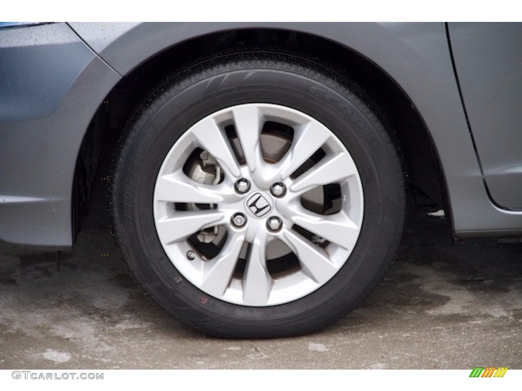 2013 Insight EX Hybrid - Polished Metal Metallic / Black photo #28