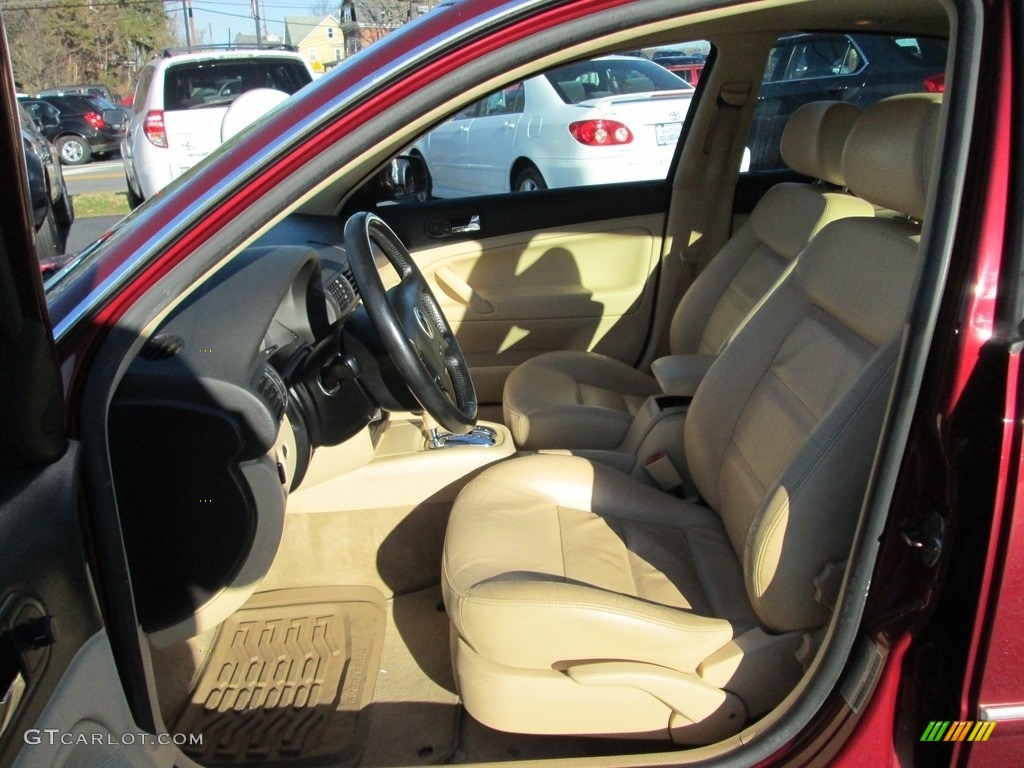 2002 Passat GLS Sedan - Colorado Red Pearl / Beige photo #12