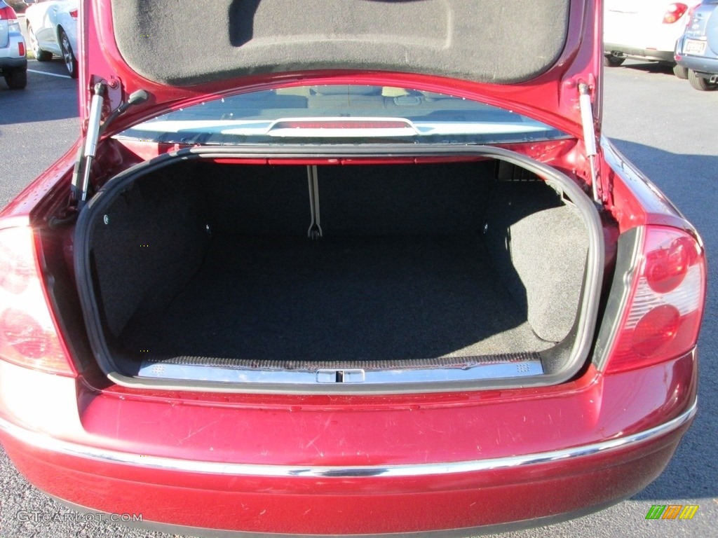 2002 Passat GLS Sedan - Colorado Red Pearl / Beige photo #19