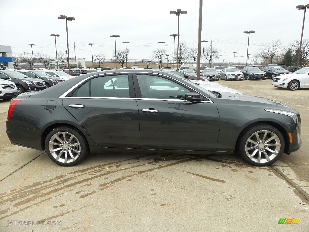 Phantom Gray Metallic 2017 Cadillac CTS Luxury AWD Exterior Photo #117867742