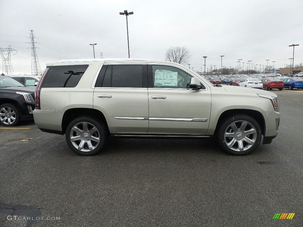 2016 Escalade Premium 4WD - Silver Coast Metallic / Shale/Cocoa photo #2