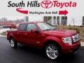 2013 Ruby Red Metallic Ford F150 Limited SuperCrew 4x4  photo #1