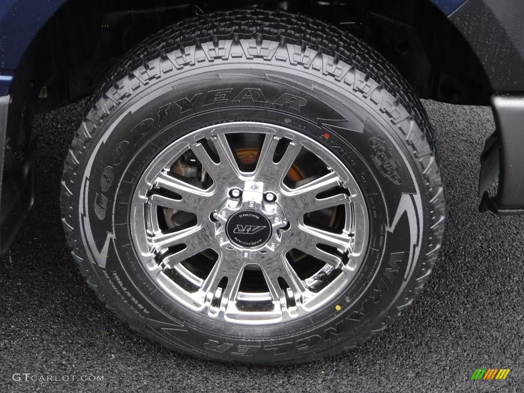 2011 F150 XL Regular Cab 4x4 - Dark Blue Pearl Metallic / Steel Gray photo #3