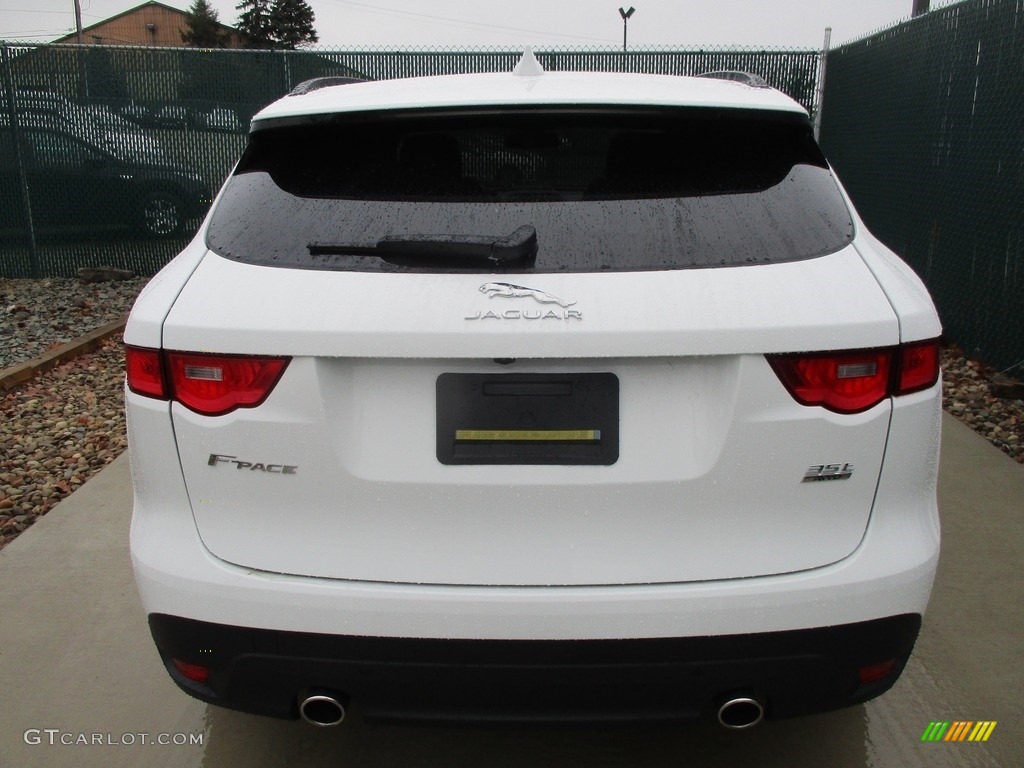 2017 F-PACE 35t AWD R-Sport - Polaris White / Jet w/Light Oyster photo #10