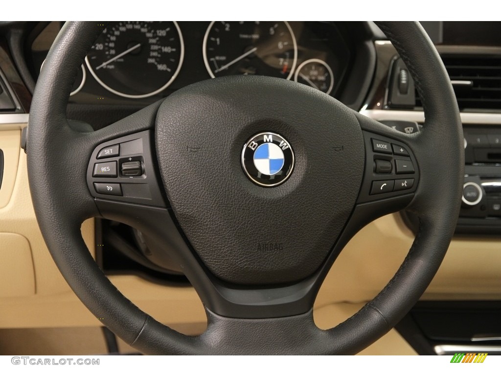 2014 3 Series 320i xDrive Sedan - Imperial Blue Metallic / Venetian Beige photo #7