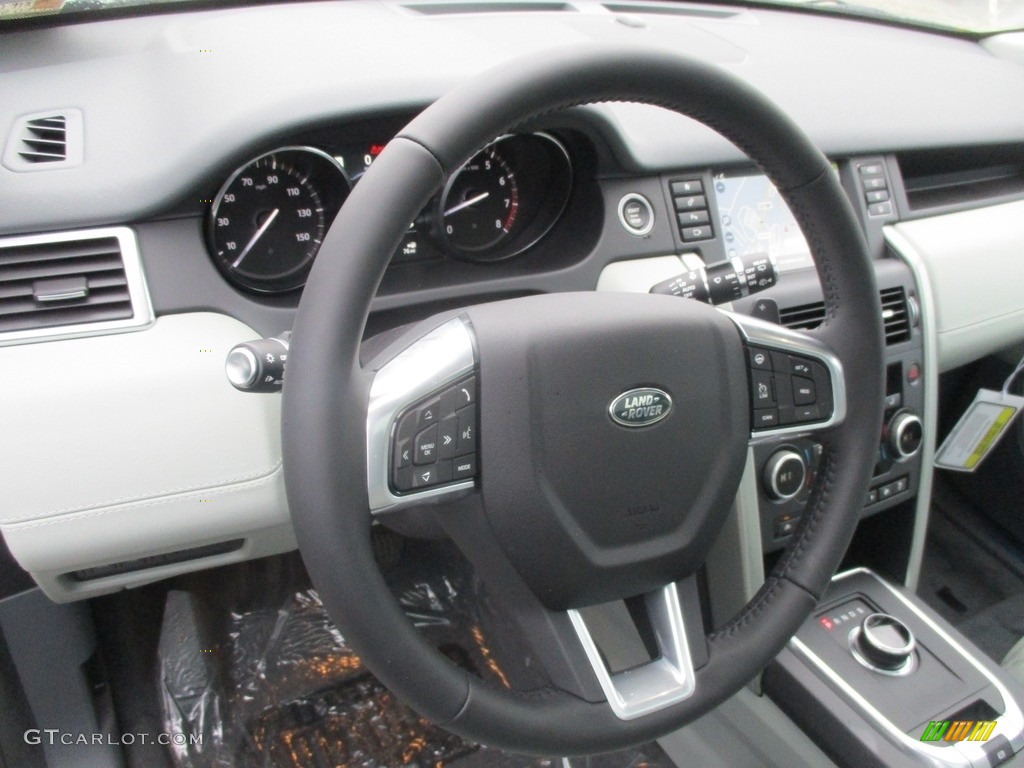 2017 Land Rover Discovery Sport HSE Luxury Glacier Steering Wheel Photo #117874660