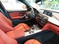 Coral Red 2017 BMW 4 Series 440i xDrive Gran Coupe Interior Color