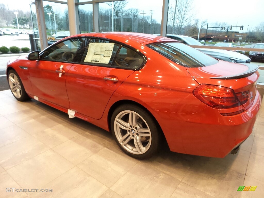 2017 6 Series 640i xDrive Gran Coupe - Melbourne Red Metallic / Cognac/Black photo #2