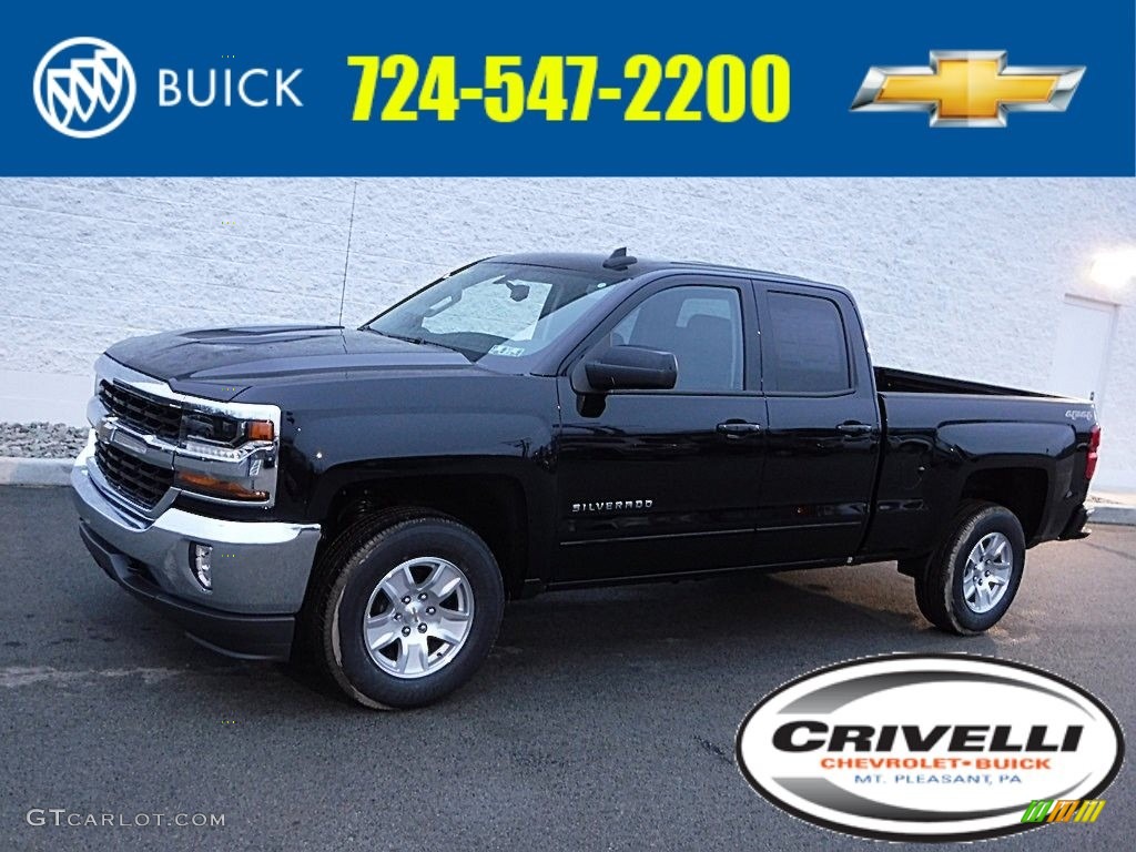 Black Chevrolet Silverado 1500