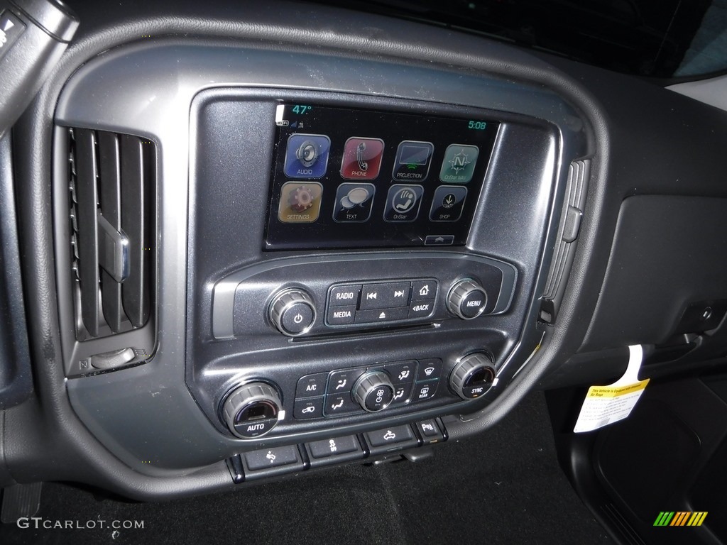 2017 Silverado 1500 LT Double Cab 4x4 - Black / Jet Black photo #13