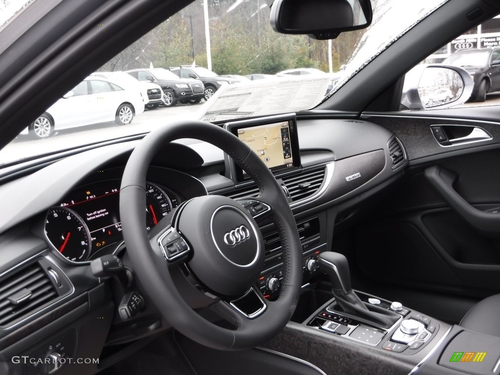 2017 Audi A6 2.0 TFSI Premium quattro Black Dashboard Photo #117879334