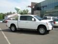 White 2004 Nissan Titan LE Crew Cab 4x4