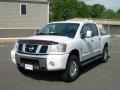 White - Titan LE Crew Cab 4x4 Photo No. 3
