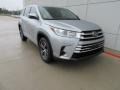 Celestial Silver Metallic 2017 Toyota Highlander LE Exterior