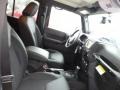 2017 Black Jeep Wrangler Unlimited Willys Wheeler 4x4  photo #8