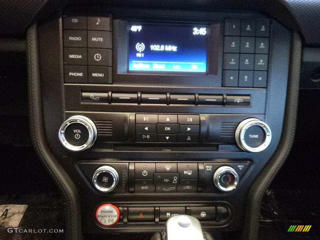 2017 Ford Mustang Ecoboost Coupe Controls Photos