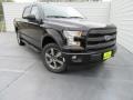 2017 Shadow Black Ford F150 Lariat SuperCrew 4X4  photo #1