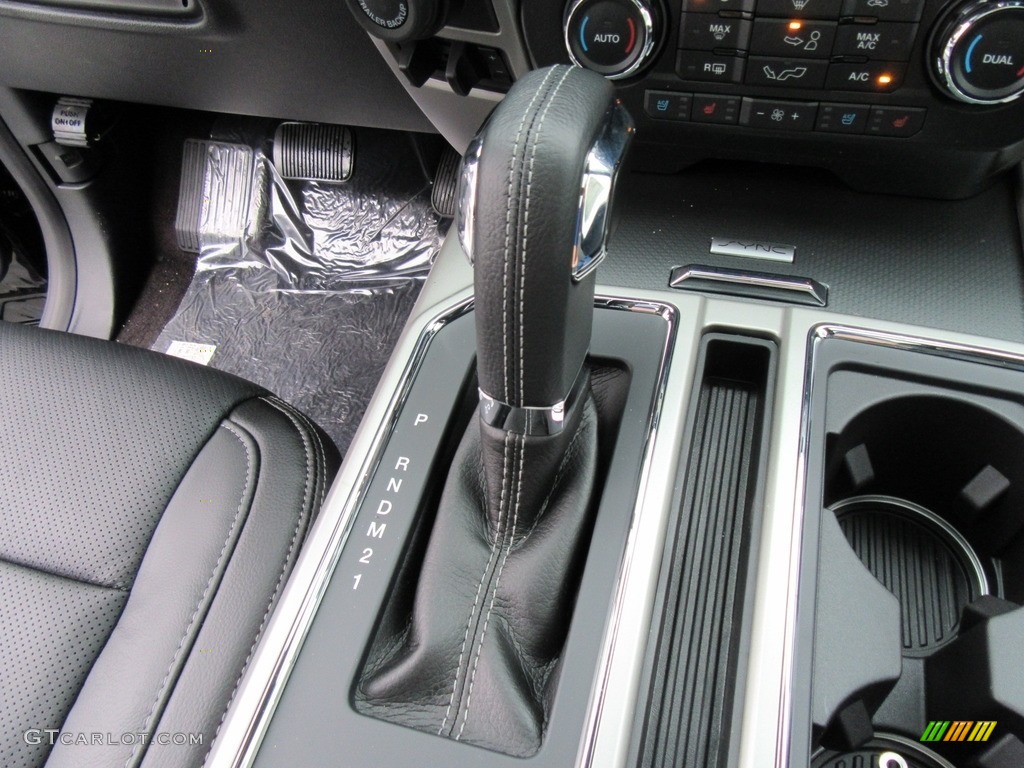 2017 F150 Lariat SuperCrew 4X4 - Shadow Black / Black photo #31