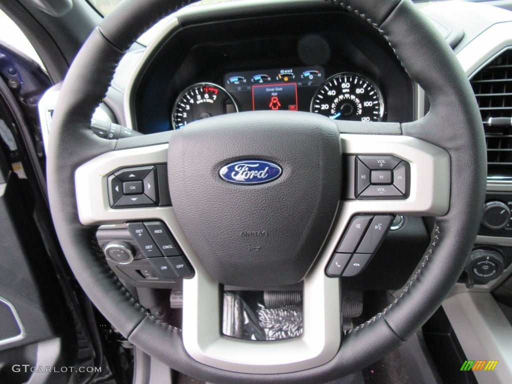 2017 F150 Lariat SuperCrew 4X4 - Shadow Black / Black photo #33