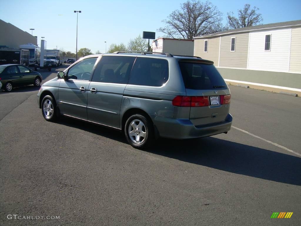 2000 Odyssey EX - Granite Green Metallic / Ivory photo #6