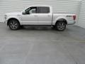 2017 Ingot Silver Ford F150 Lariat SuperCrew 4X4  photo #6