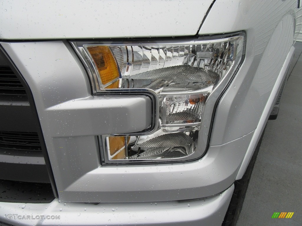 2017 F150 Lariat SuperCrew 4X4 - Ingot Silver / Earth Gray photo #9