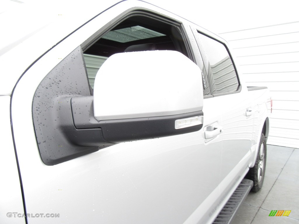 2017 F150 Lariat SuperCrew 4X4 - Ingot Silver / Earth Gray photo #13