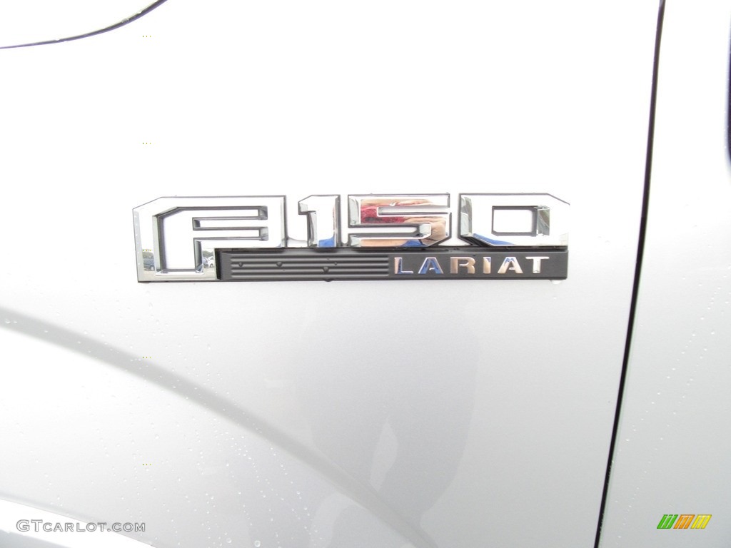 2017 F150 Lariat SuperCrew 4X4 - Ingot Silver / Earth Gray photo #14