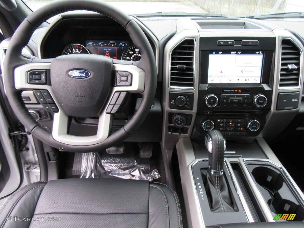 2017 F150 Lariat SuperCrew 4X4 - Ingot Silver / Earth Gray photo #24