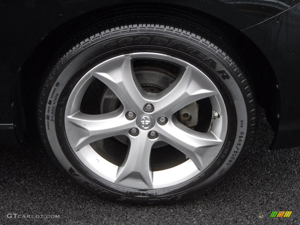 2014 Venza XLE AWD - Attitude Black Metallic / Ivory photo #3